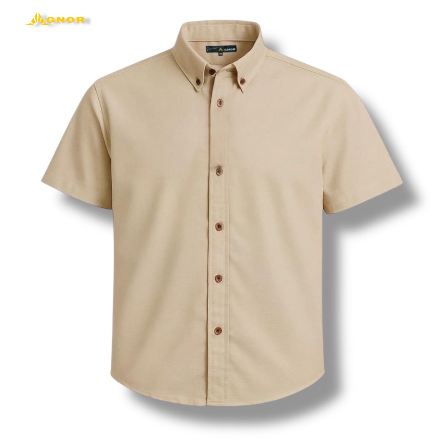 Camisa manga corta Agnor para caballero Arena bambú Mod. HAgCC19