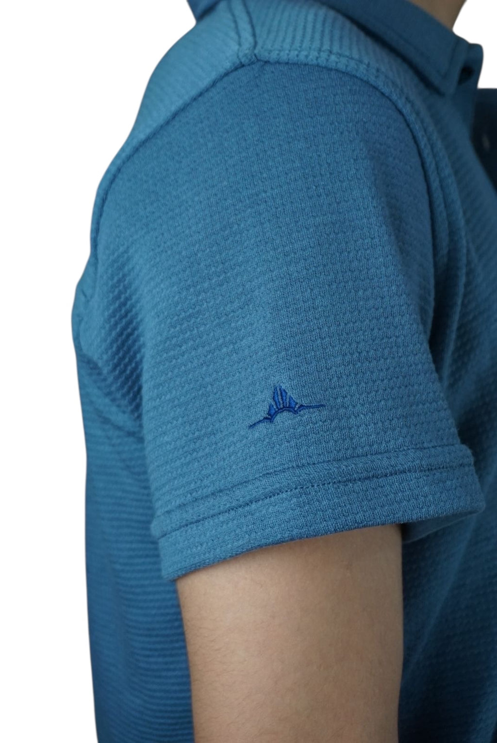 Playera cuello polo Agnor para caballero tejido algodón premium Blue Mod. HAg30