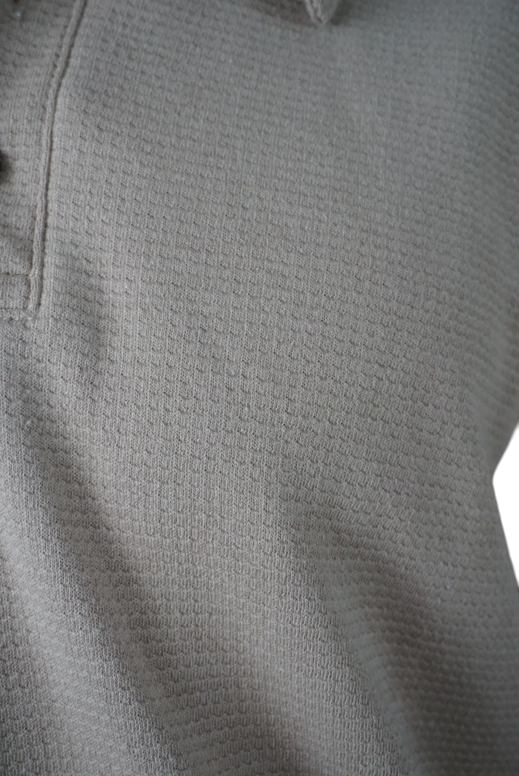 Playera cuello polo Agnor para caballero tejido algodón premium Beige Mod. HAg30