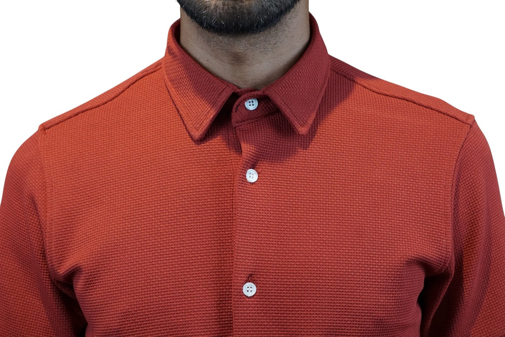 Playera cuello polo tipo camisa Agnor para caballero Shedrón premium Mod. HAg41