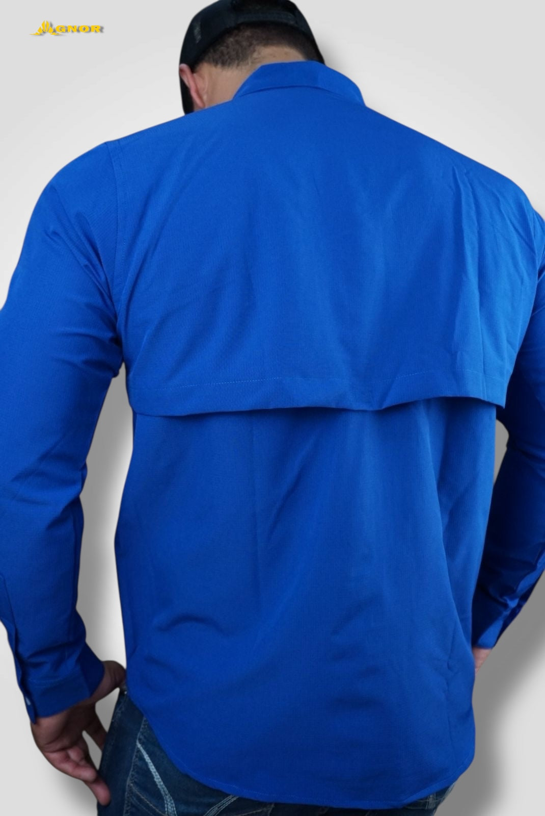 Camisa manga larga Agnor para caballero rey tipo Columbia Mod. HAgCL16