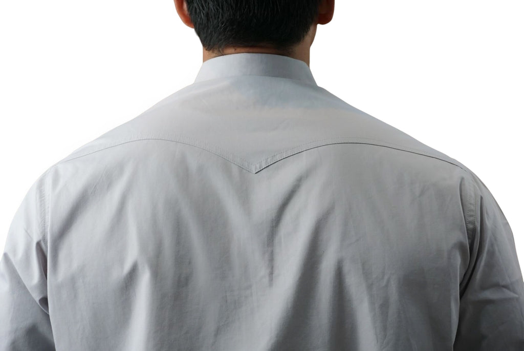 Camisa vaquera manga larga Agnor para caballero Gris premium Mod. HAgCL35