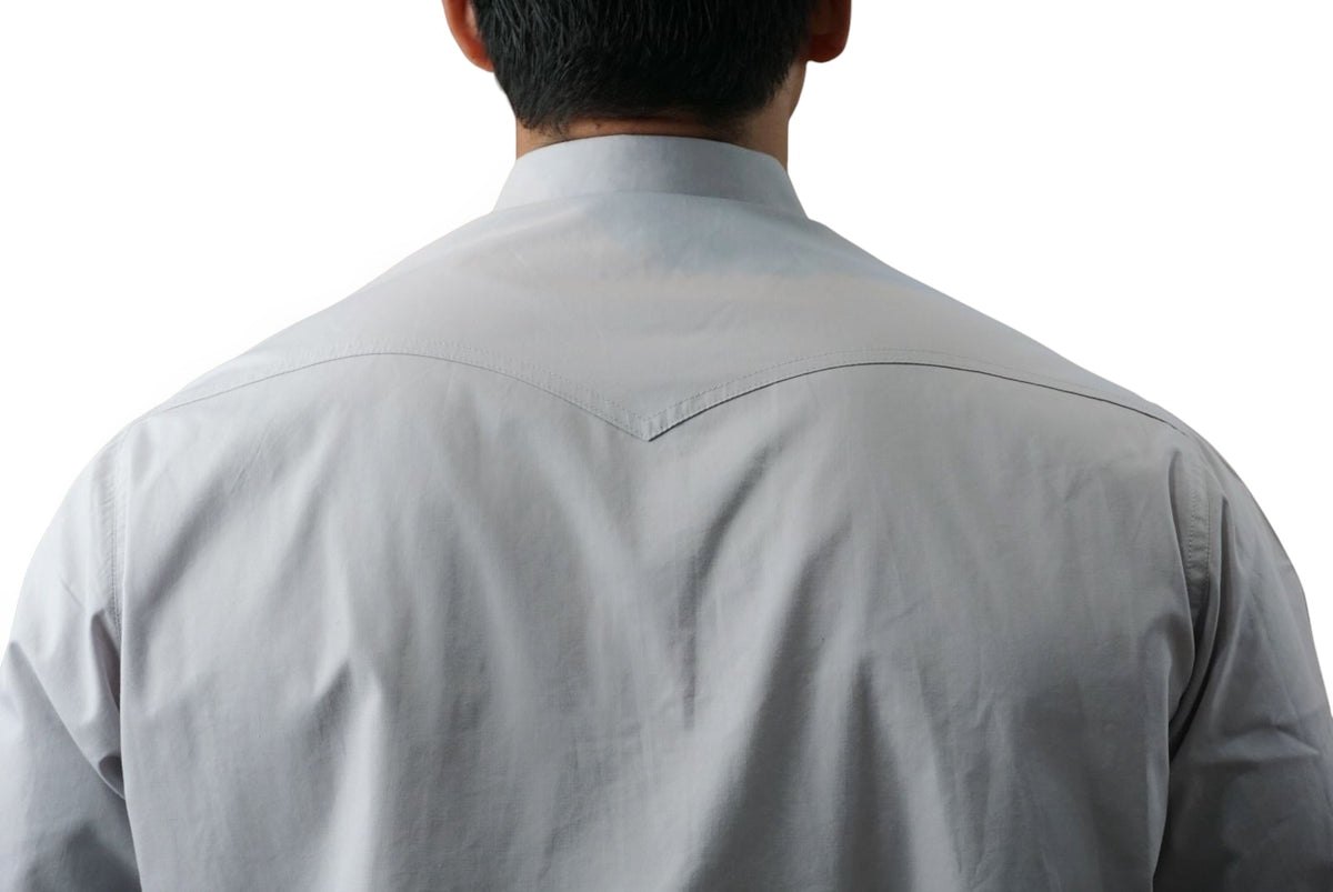 Camisa vaquera manga larga Agnor para caballero Gris premium Mod. HAgCL35