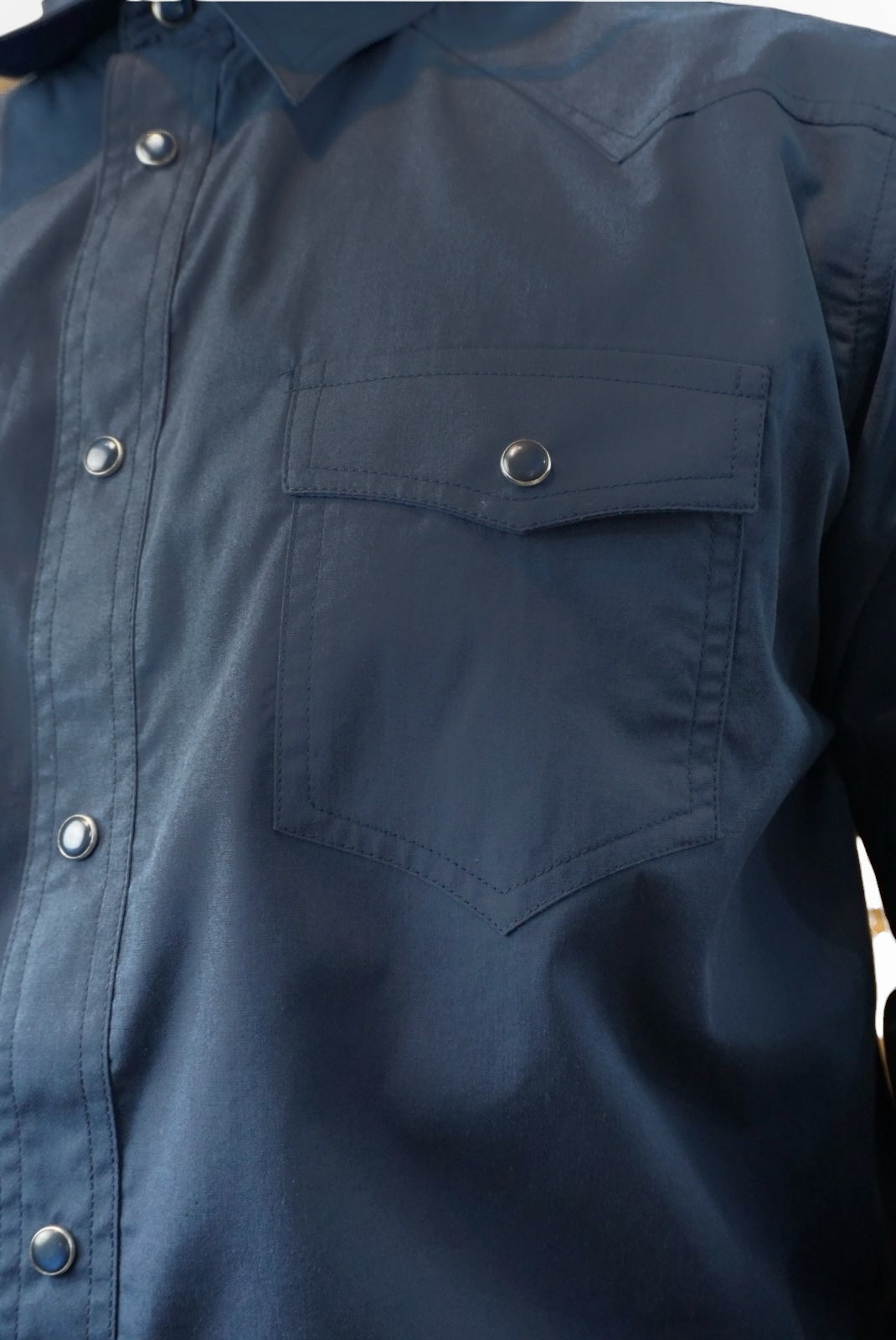 Camisa vaquera manga larga Agnor para caballero Marino premium Mod. HAgCL35