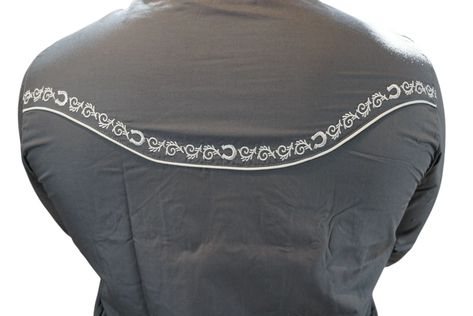 Camisa vaquera manga larga Agnor para caballero café premium Mod. HAgCL32