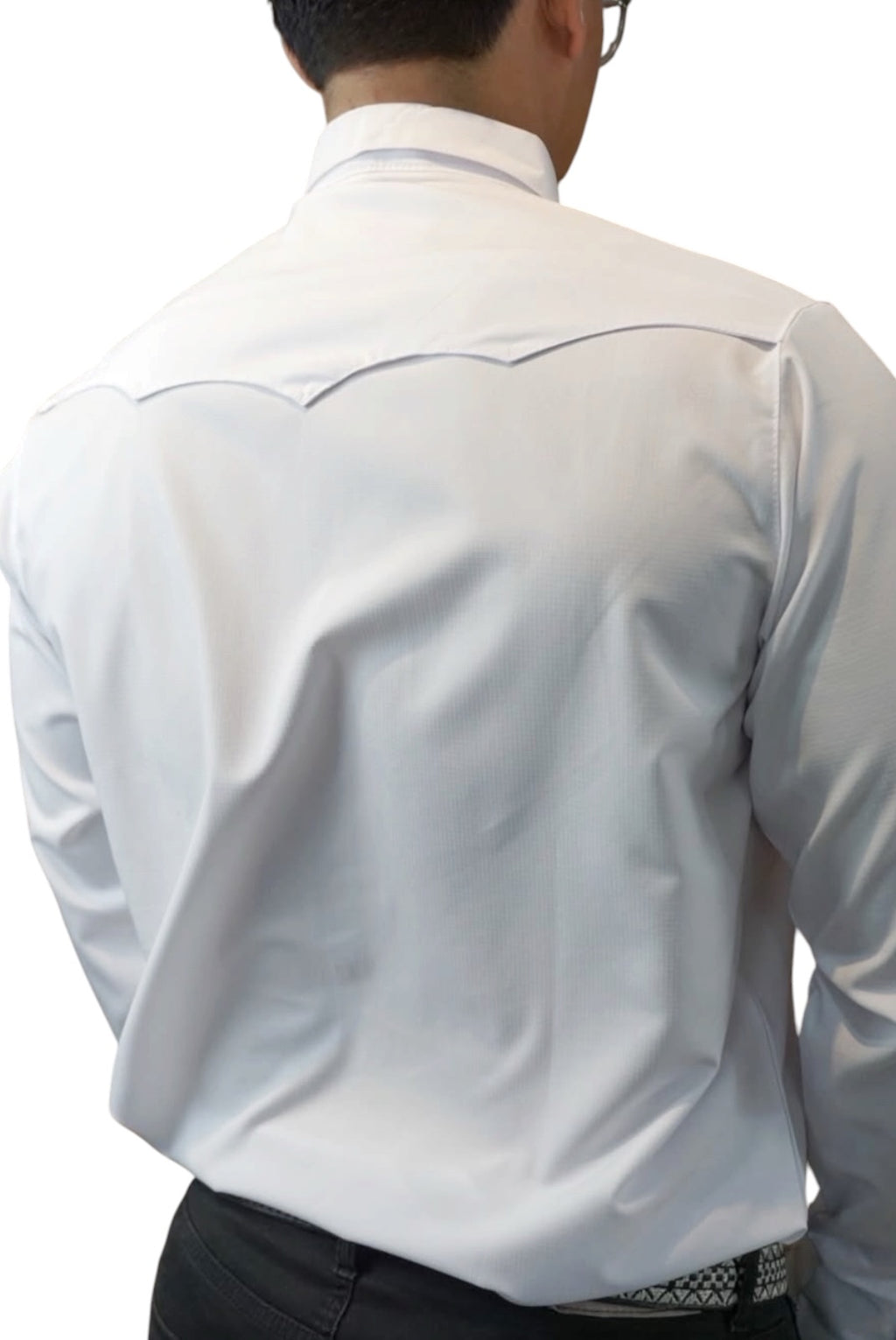 Camisa vaquera manga larga Agnor para caballero repelente blanco premium Mod. HAgCL40