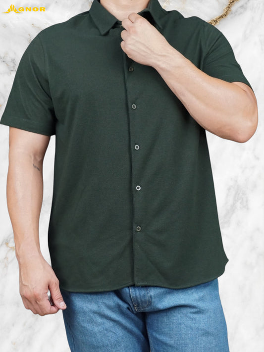 Playera cuello polo Agnor para caballero tipo camisa Botella Mod. HAg34