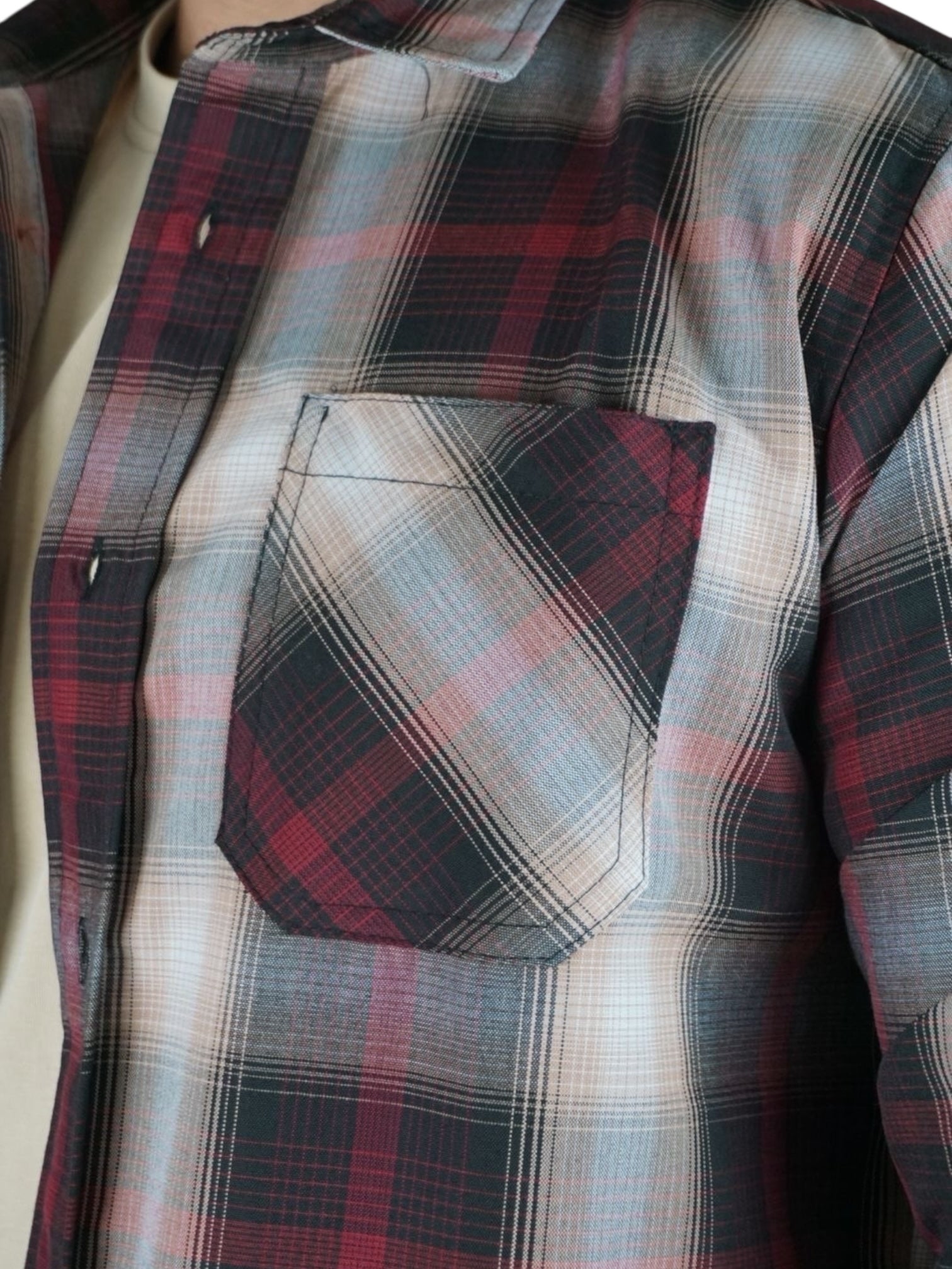 Camisa estilo leñador manga larga Agnor para caballero Rojo algodón premium Mod. HAgCL24