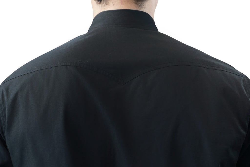 Camisa vaquera manga larga Agnor para caballero Negro premium Mod. HAgCL35
