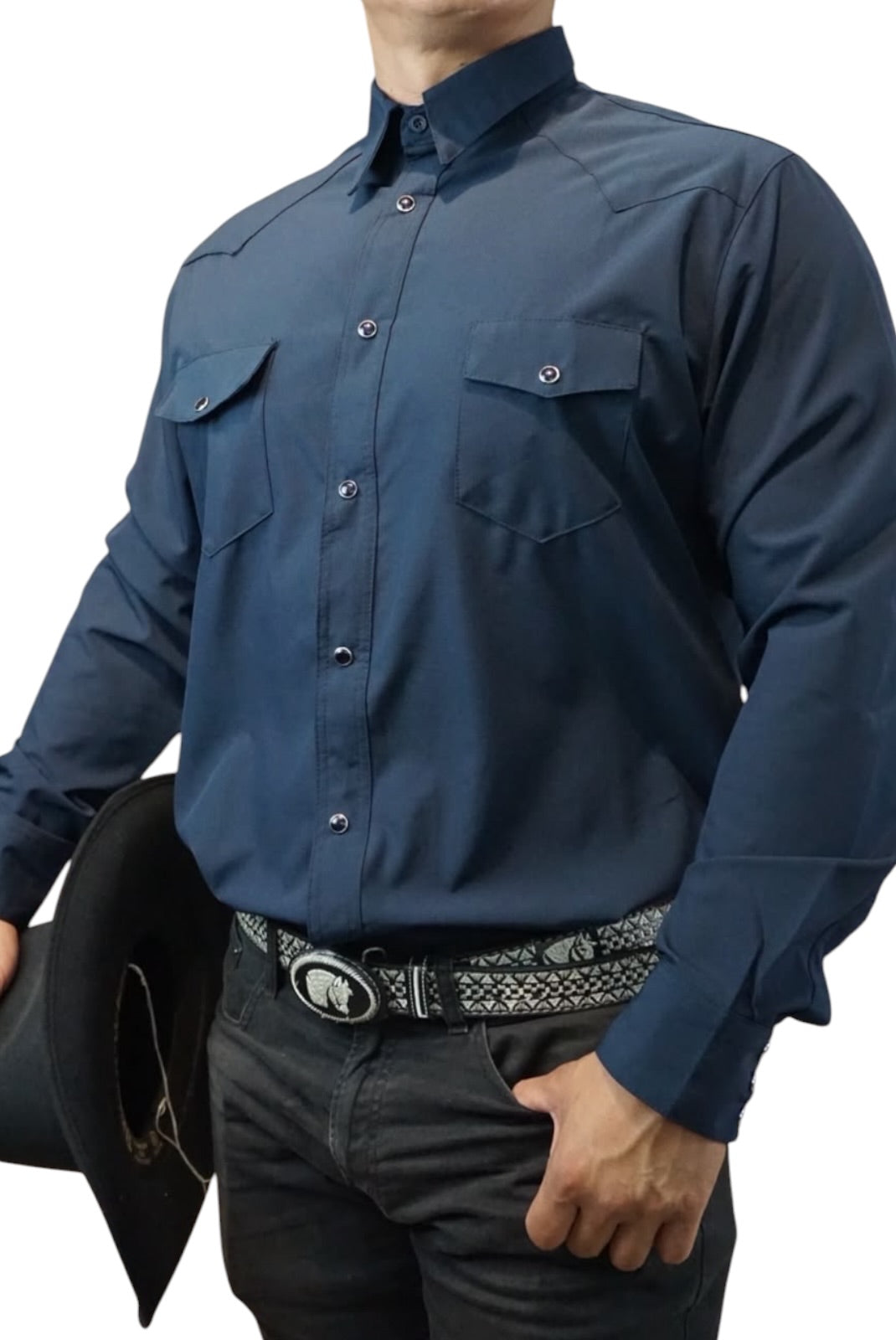 Camisa vaquera manga larga Agnor para caballero repelente marino premium Mod. HAgCL40