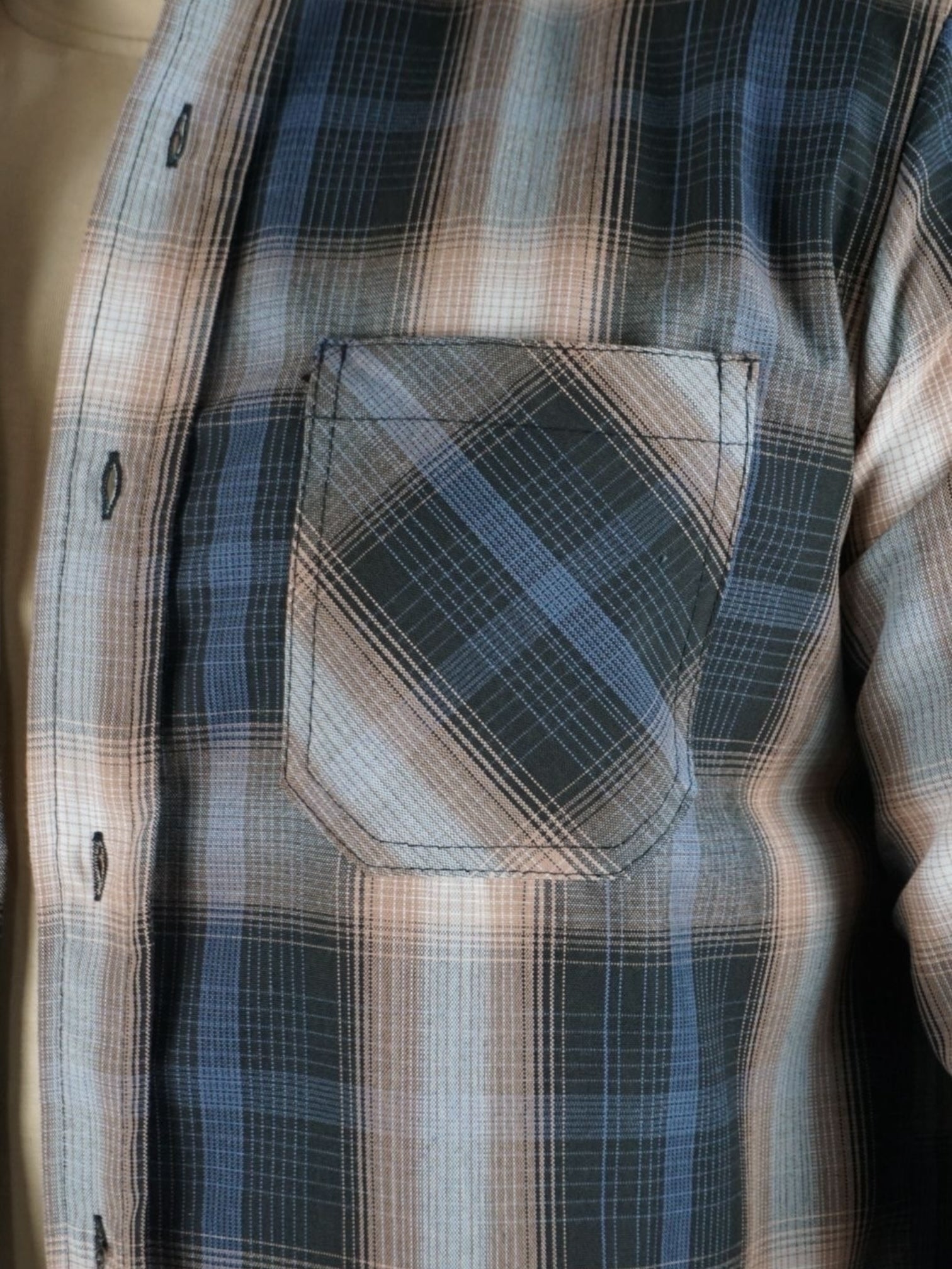 Camisa estilo leñador manga larga Agnor para caballero Amarillo algodón premium Mod. HAgCL24