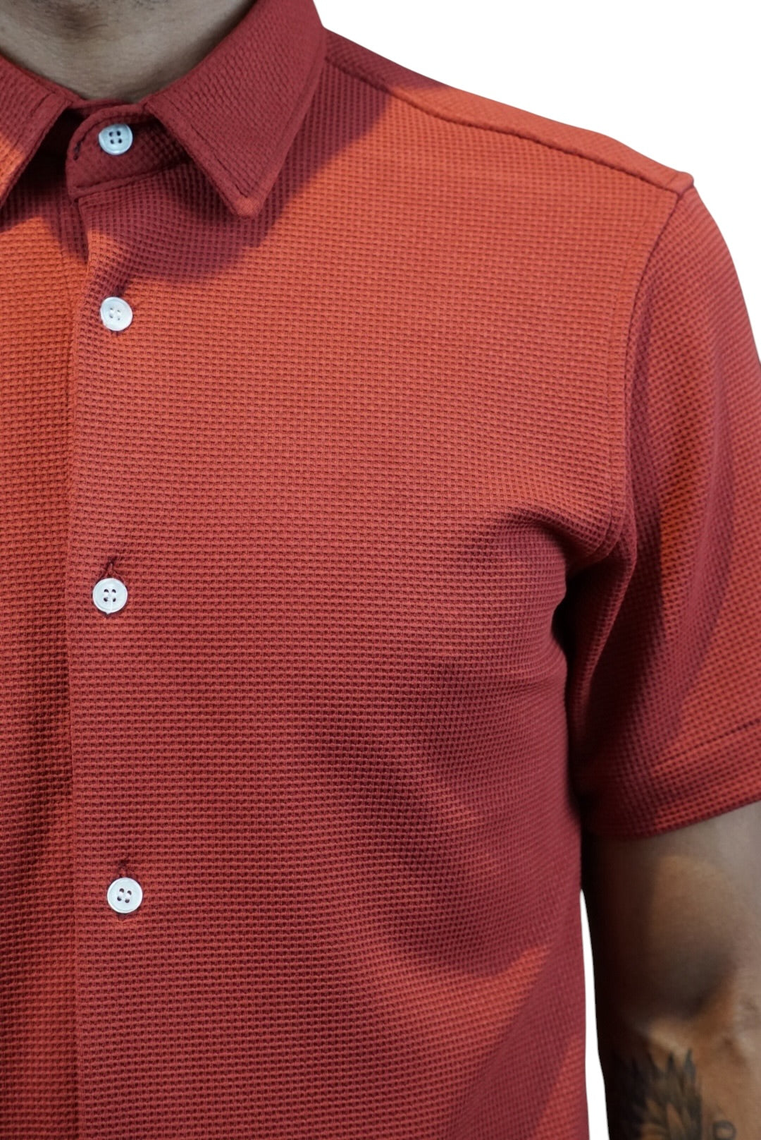 Playera cuello polo tipo camisa Agnor para caballero Shedrón premium Mod. HAg41