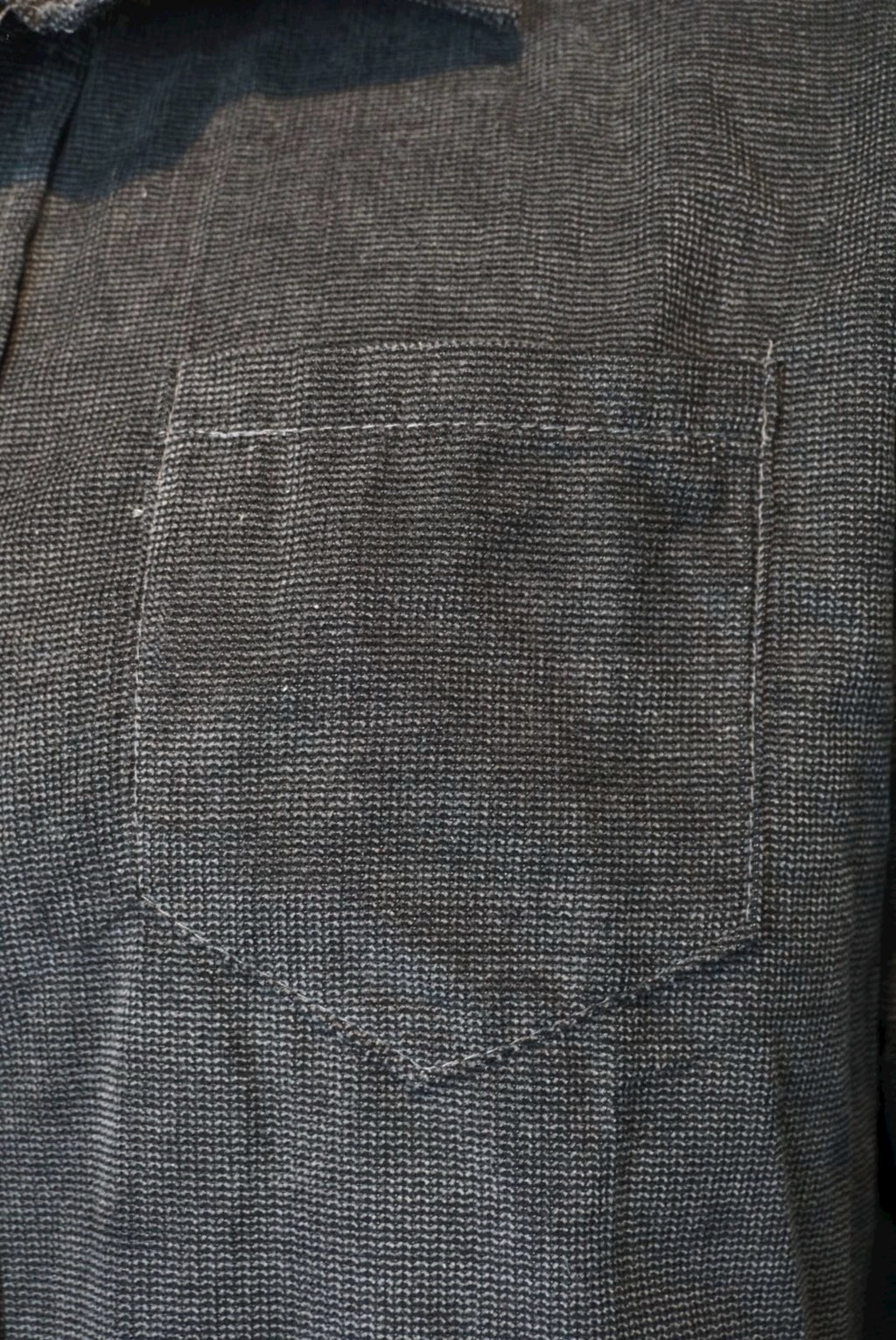 Camisa de panilla manga larga Agnor para caballero negro premium Mod. HAgCL28