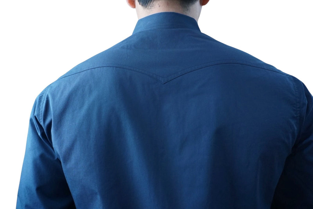 Camisa vaquera manga larga Agnor para caballero Marino premium Mod. HAgCL35